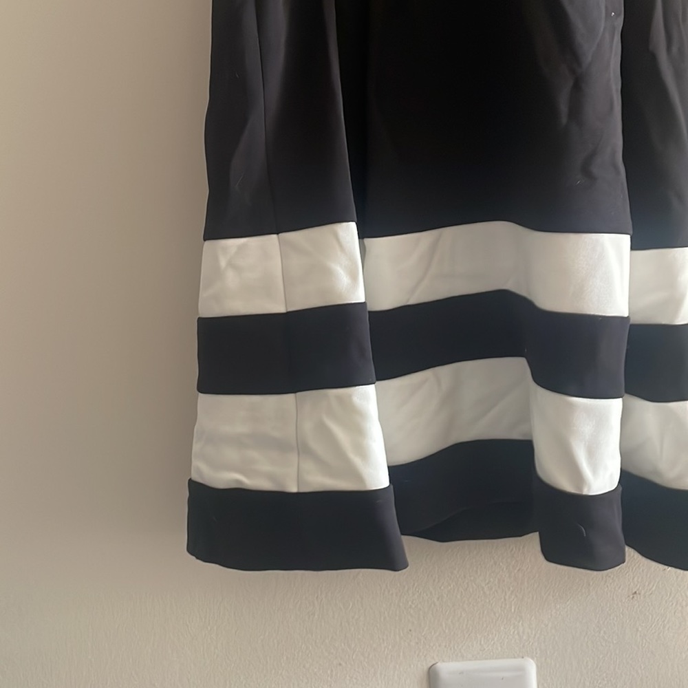 Black & White Belted Calvin Klein Dress NWT Size 12 - Picture 2 of 11